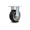 Service Caster 5 Inch Rubber on Aluminum Wheel Rigid Caster with Roller Bearing SCC-30R520-RAR - alternate 5
